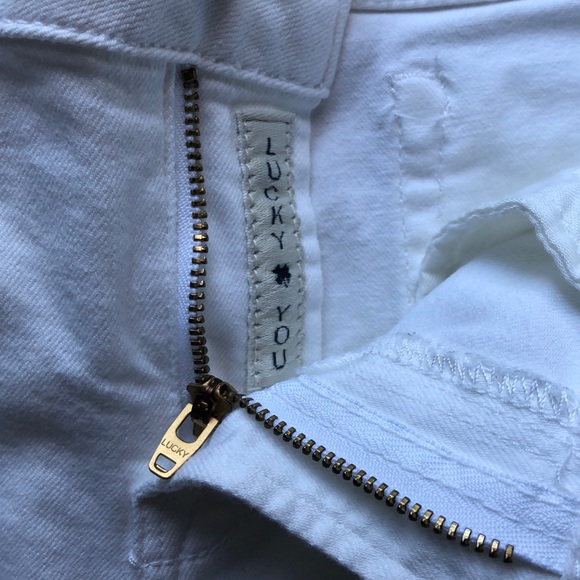 White Lucky Brand Lolita Capri - Picture 9 of 9